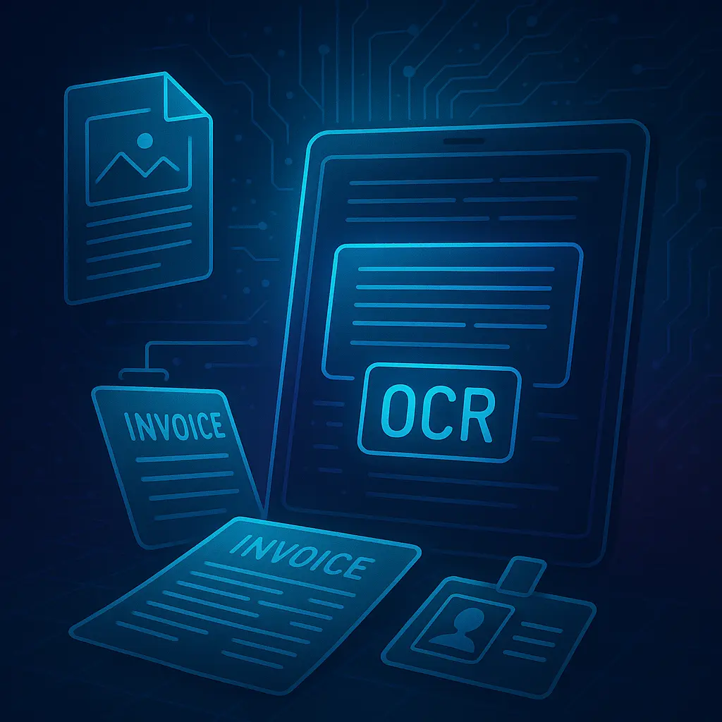 Optical character recognition converting printed text to digital format