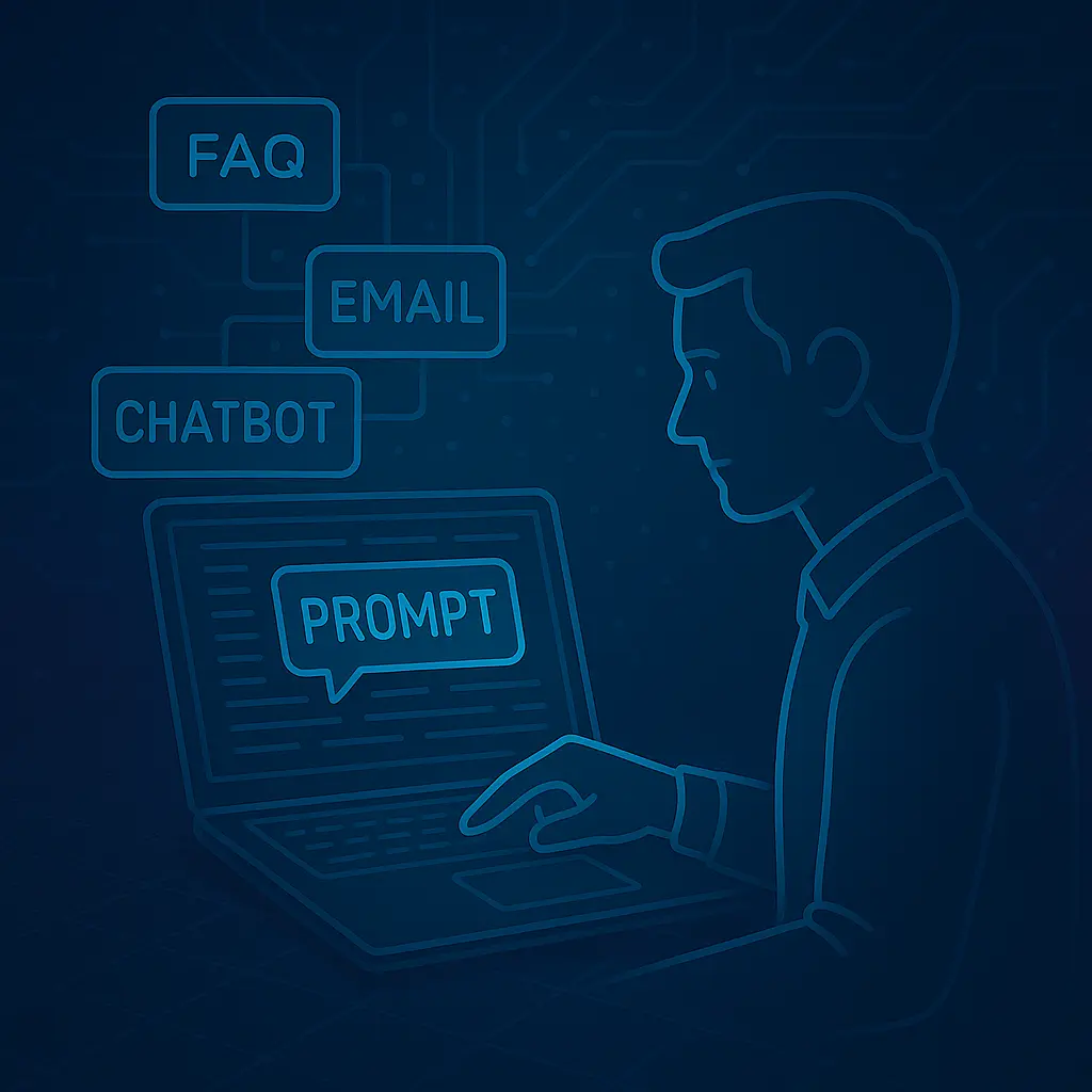 Prompt engineering for optimizing AI responses from large language models