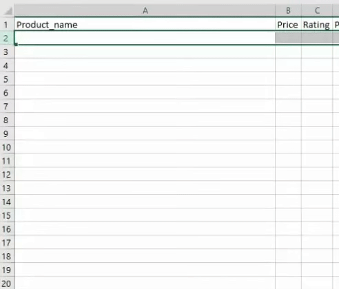 AI-powered web scraping for e-commerce product data extraction